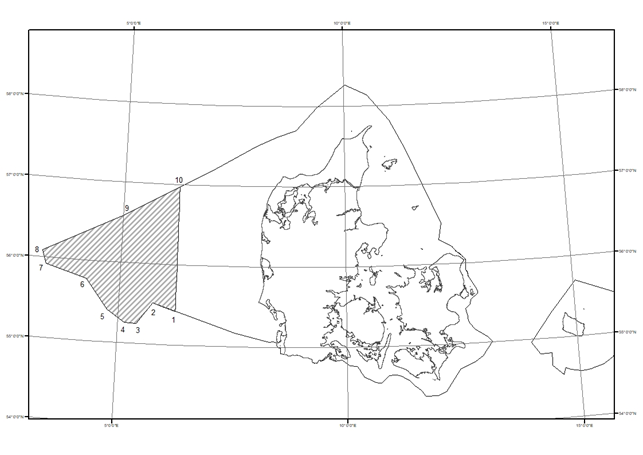 Kort over afgrænsing af det geografiske område